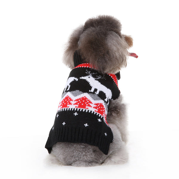 Universal Elk Pet Sweater for Casual Fall Wear